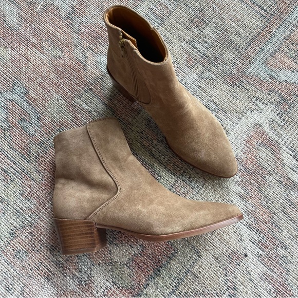 🆕 Rag and Bone Rover Zip Mid Heel Booties - Picture 2 of 8